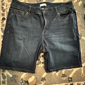 Lane Bryant jean shorts